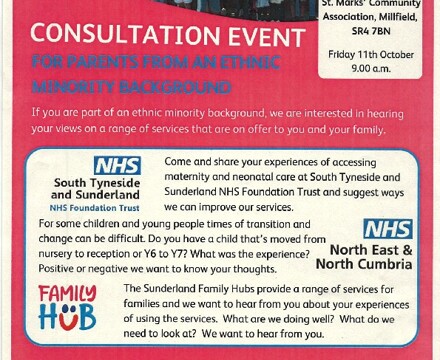 TFC Consultation Event for Parents from Ethnic Minority back